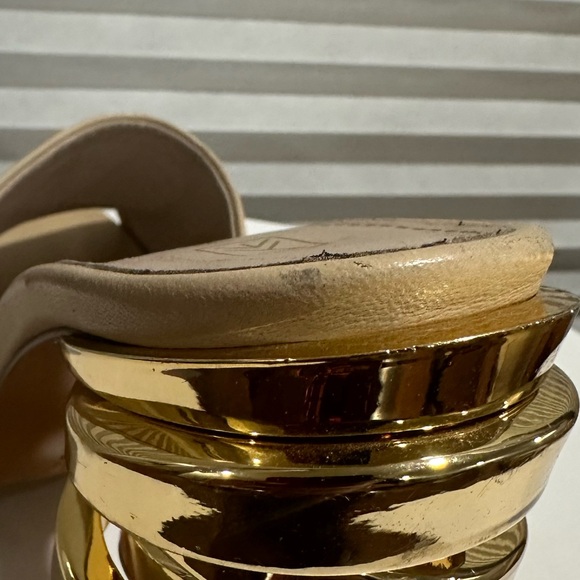 🌹KEEYAHRI🌸 Sarah Nappa Leather Sandals Size: 36 - Picture 10 of 16